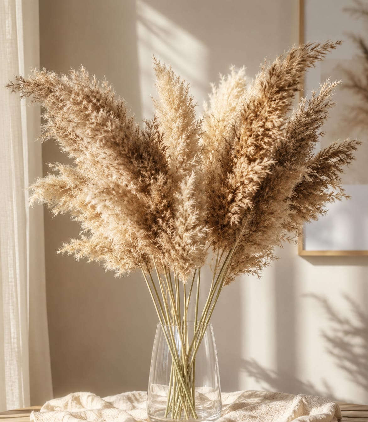 Dried Pampas Stems