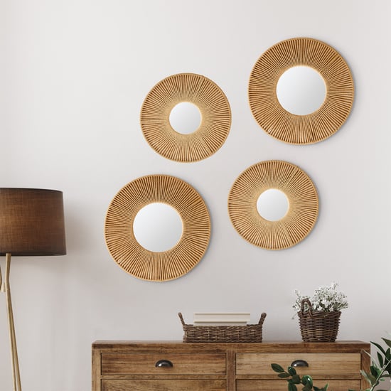 Decorative Wall Mirrors Set of  4