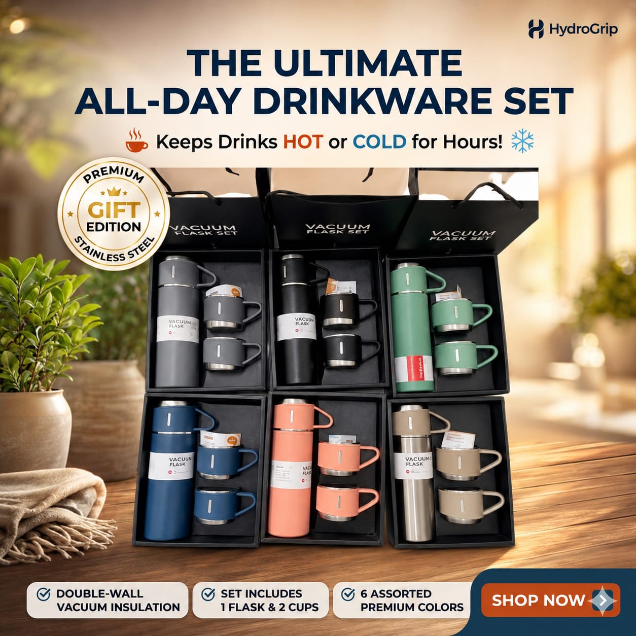 Vacuum Flask Set