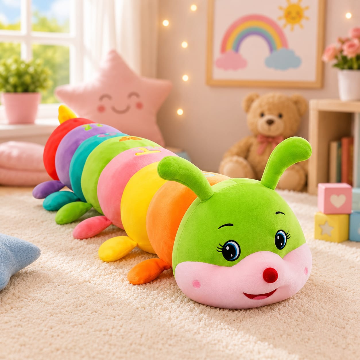 Colourful Caterpillar Soft Toy